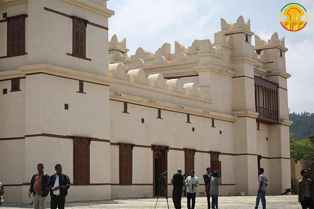 The National Palace of Emperor Yohannes IV, in the city of Mekelle, Tigrai, Ethiopia