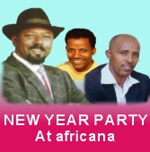 New year party at Africana Restaurant