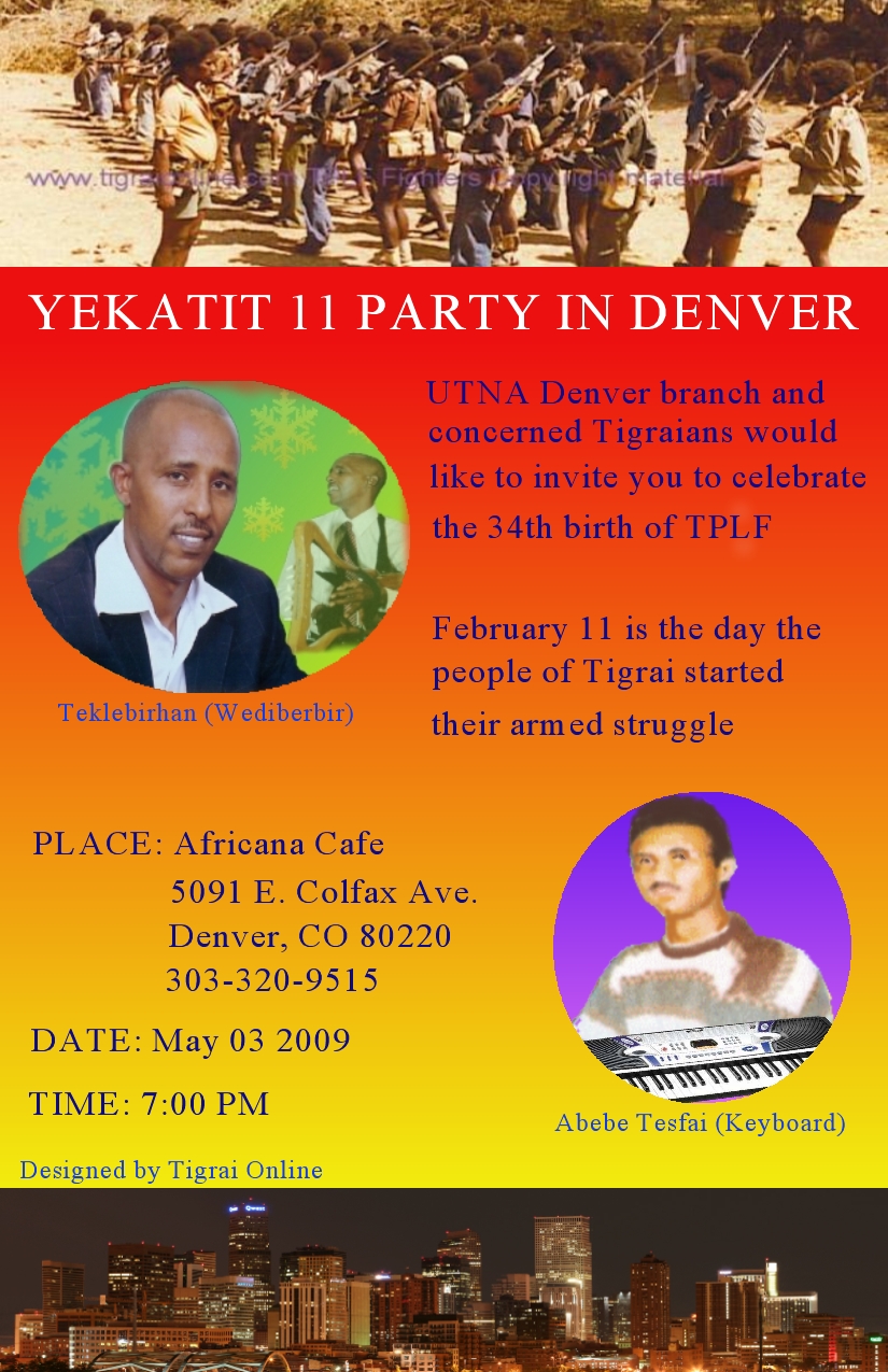 Yekatit 11 party in Denver
