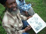 Desmond Martin, a Jamaican leader of the Rasta community in Ethiopia