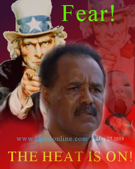 Isaias Afwerki gripped with fear