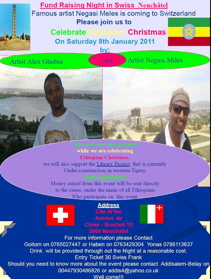 Fund Raising Night in Swiss Neuch�tel