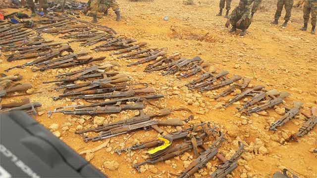 Ethiopian army captued Al-Shabaab weapons killed five commanders Al-Shabaab launched surprise attack on an Ethiopian military base in Somalia