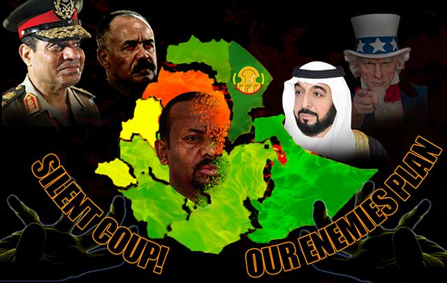 USA and Saudi Arabia Backed Coup putting Ethiopia in turmoil