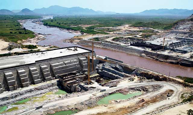 The Grand Ethiopian Renaissance Dam 50 percent done