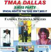 Tigray Mutual Assistance Association, christmas party in Dallas-Fort Worth
